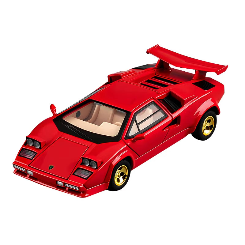XINHAODI 1:32 LP500S Alloy Toy Car 2025 Recoil Function Scale Diecast Cars Turn on Lights Model Car